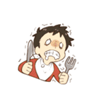 食べる人たち（個別スタンプ：12）