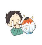 食べる人たち（個別スタンプ：13）