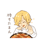 食べる人たち（個別スタンプ：25）