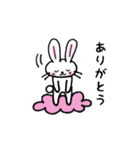 恋うさぎスタンプ（個別スタンプ：5）