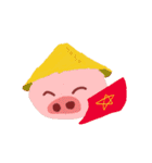 脂肪豚饅頭（個別スタンプ：21）
