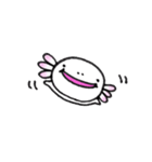 愛らしいウーパーさん（個別スタンプ：4）