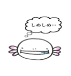 愛らしいウーパーさん（個別スタンプ：8）
