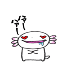 愛らしいウーパーさん（個別スタンプ：34）