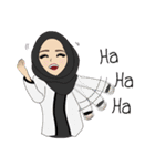 Miss Dua Hijabi cutie girl Eng.Version（個別スタンプ：6）