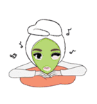 Miss Dua Hijabi cutie girl Eng.Version（個別スタンプ：23）