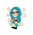 Miss Dua Hijabi cutie girl Eng.Version（個別スタンプ：30）