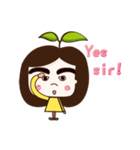 Grass girl（個別スタンプ：3）