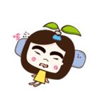 Grass girl（個別スタンプ：34）