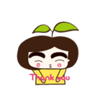 Grass girl（個別スタンプ：39）
