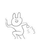 表情のないウサギ（個別スタンプ：29）