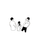 First and the gang（個別スタンプ：36）
