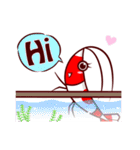 Benibachi Shrimp Official Sticker（個別スタンプ：1）