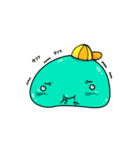 ブロブフィッシュくん。（個別スタンプ：34）