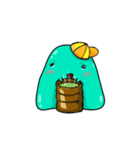 ブロブフィッシュくん。（個別スタンプ：36）