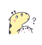 Dog and Giraffe（個別スタンプ：16）