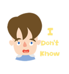 Andy's daily life（個別スタンプ：7）
