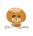 パンのようでおじさんのようでもある、犬。（個別スタンプ：14）