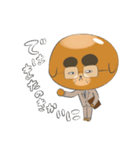 パンのようでおじさんのようでもある、犬。（個別スタンプ：36）