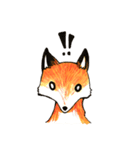 Quick orange fox（個別スタンプ：5）