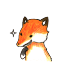 Quick orange fox（個別スタンプ：6）