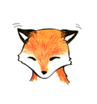 Quick orange fox（個別スタンプ：8）