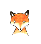 Quick orange fox（個別スタンプ：14）