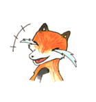 Quick orange fox（個別スタンプ：16）