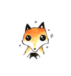 Quick orange fox（個別スタンプ：17）