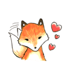 Quick orange fox（個別スタンプ：20）