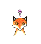 Quick orange fox（個別スタンプ：29）