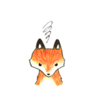 Quick orange fox（個別スタンプ：31）