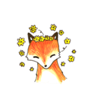 Quick orange fox（個別スタンプ：33）