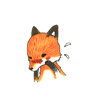 Quick orange fox（個別スタンプ：37）