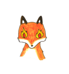 Quick orange fox（個別スタンプ：39）