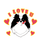 VVPet's Papillon＆Phalene Friends（個別スタンプ：8）