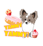 VVPet's Papillon＆Phalene Friends（個別スタンプ：38）