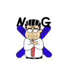 リーマンおじさん（個別スタンプ：15）