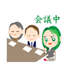 みどりさんちのスタンプ【母親の現状】（個別スタンプ：13）