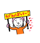 まころんと仲良しパペット（個別スタンプ：7）