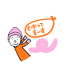 まころんと仲良しパペット（個別スタンプ：19）