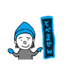 まころんと仲良しパペット（個別スタンプ：35）