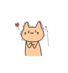 うさぎとねこの日常（個別スタンプ：3）