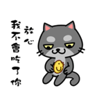 小さな黒猫 Tin-Tin  2（個別スタンプ：2）