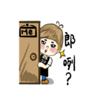 ME girl living nail 2（個別スタンプ：3）