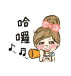 ME girl living nail 2（個別スタンプ：22）
