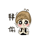 ME girl living nail 2（個別スタンプ：23）
