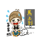 ME girl living nail 2（個別スタンプ：33）