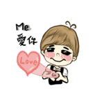 ME girl living nail 2（個別スタンプ：35）