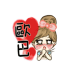 ME girl living nail 2（個別スタンプ：37）